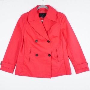 Banana Republic Women's Double Breasted Pea Coat Size XS Button Blazer Jacket